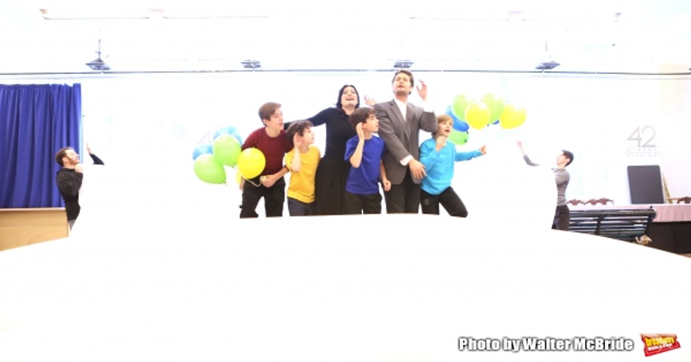 Photo Coverage: FINDING NEVERLAND Cast Performs Sneak Peek for the Press!  Image