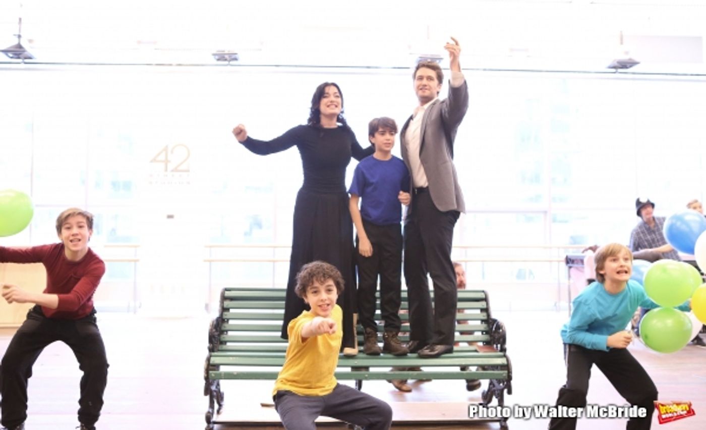Photo Coverage: FINDING NEVERLAND Cast Performs Sneak Peek for the Press!  Image