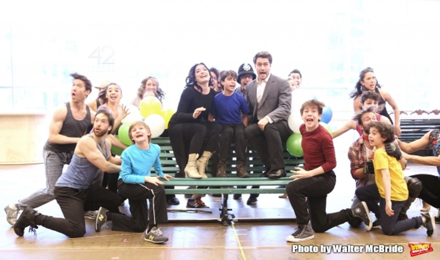 Photo Coverage: FINDING NEVERLAND Cast Performs Sneak Peek for the Press!  Image