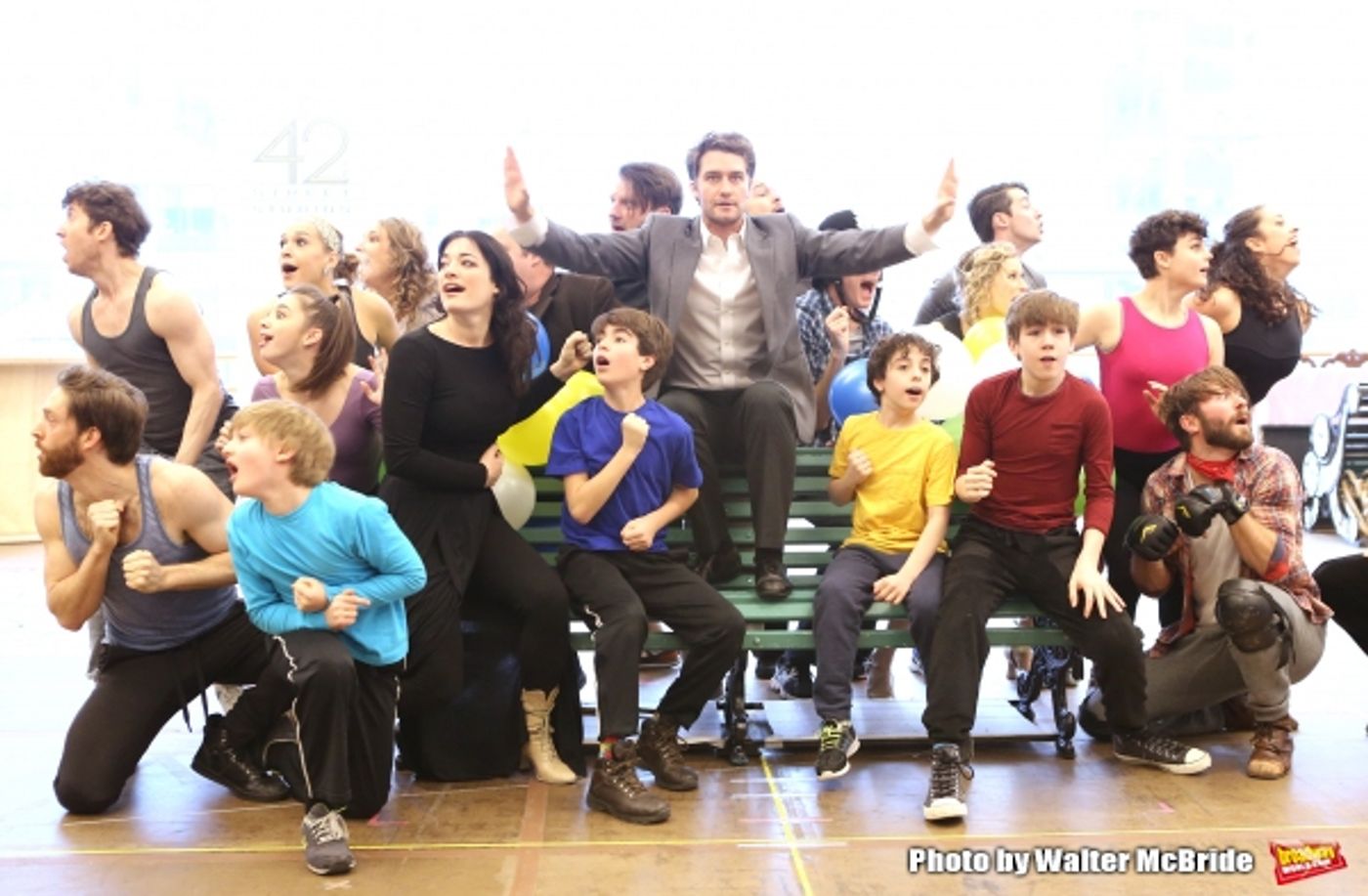 Photo Coverage: FINDING NEVERLAND Cast Performs Sneak Peek for the Press!  Image