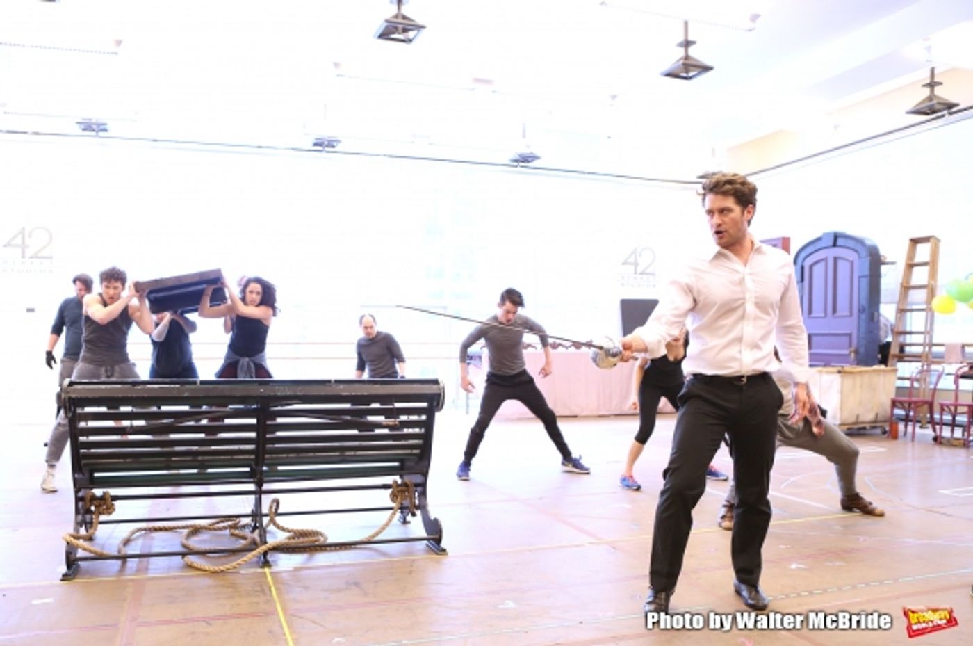 Photo Coverage: FINDING NEVERLAND Cast Performs Sneak Peek for the Press!  Image