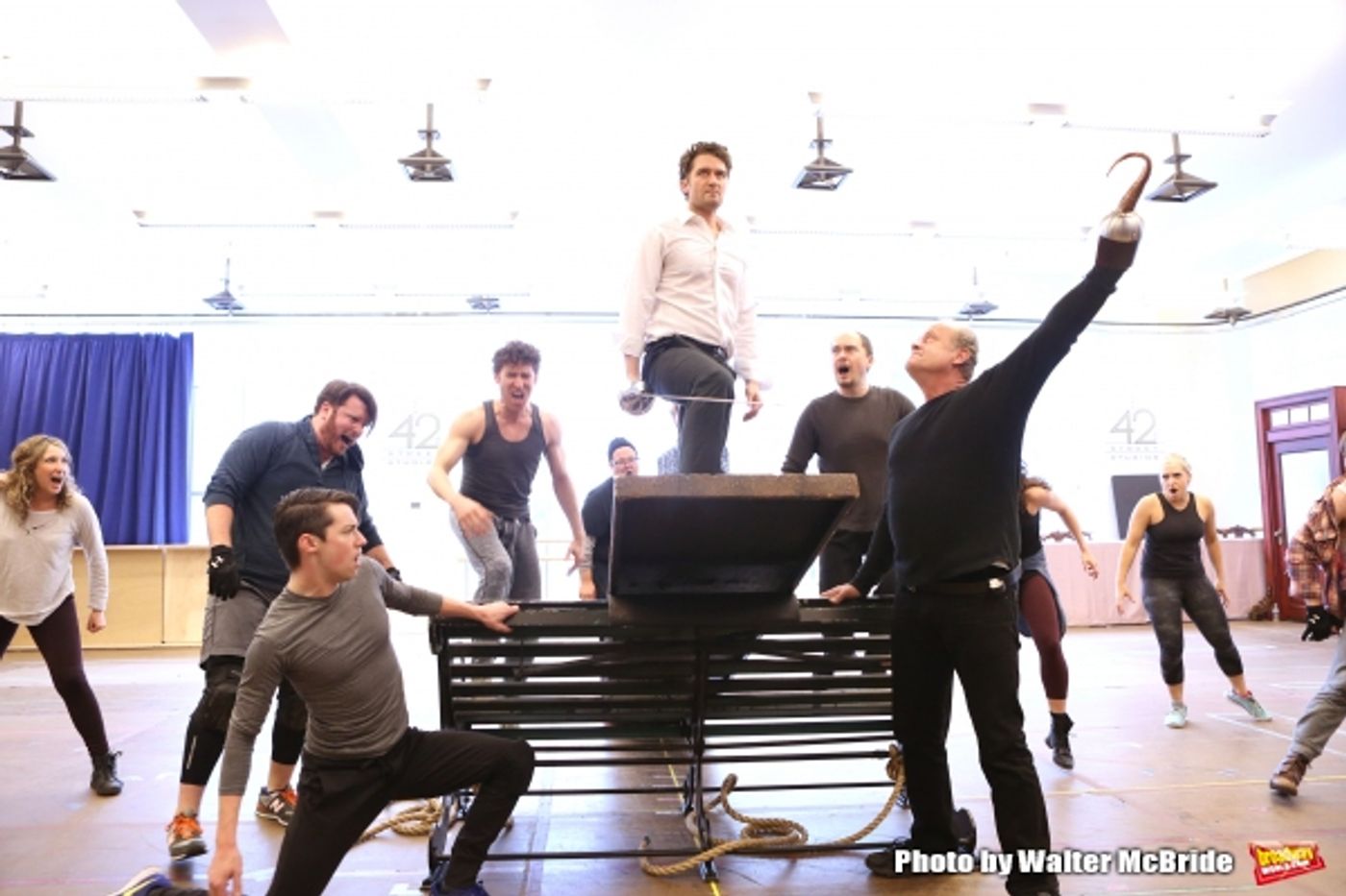 Photo Coverage: FINDING NEVERLAND Cast Performs Sneak Peek for the Press!  Image