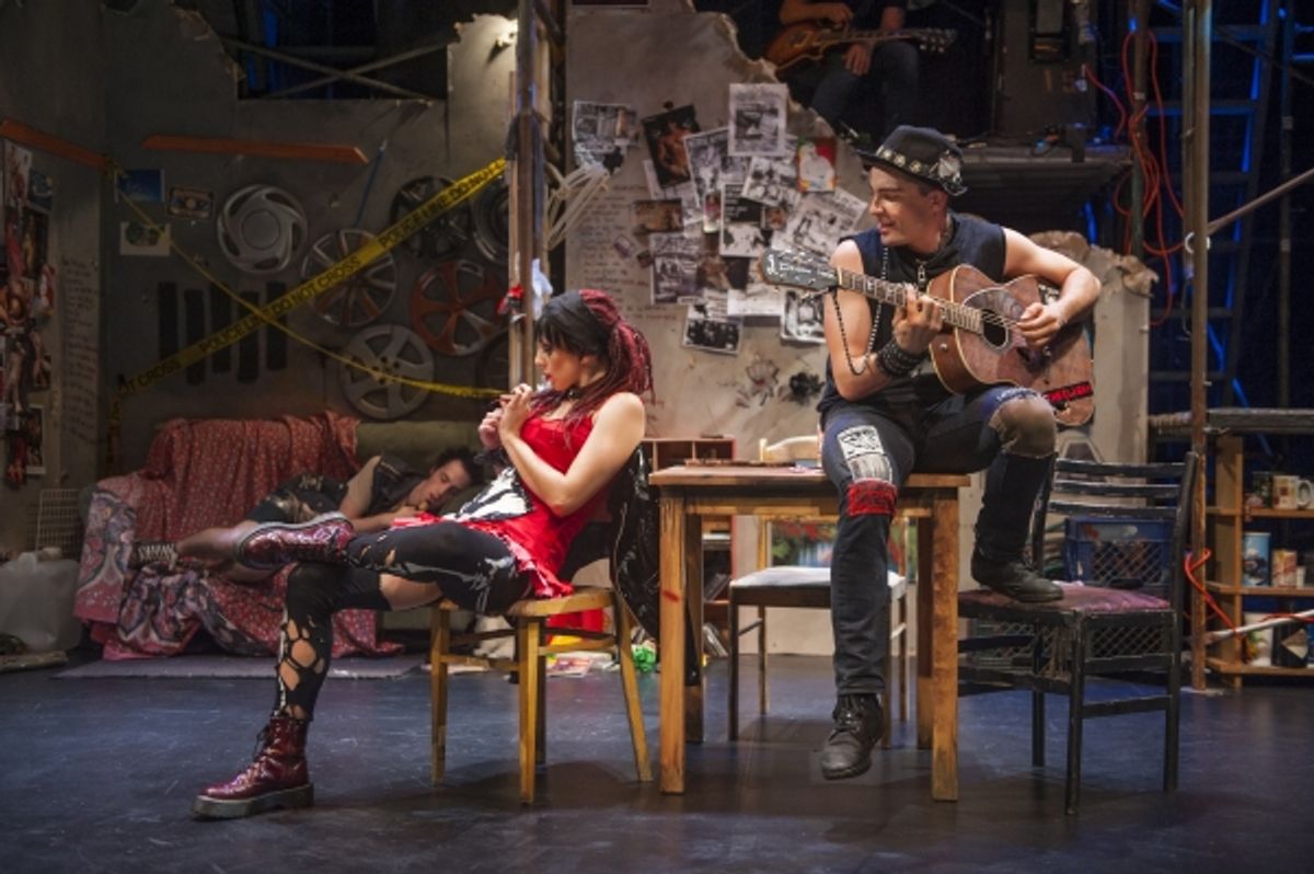 Lauren Patten as Trashley and Matt Magnusson as Nosmo at 