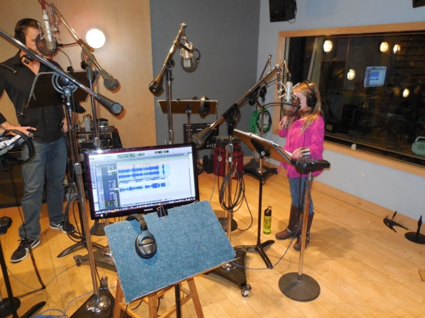 BWW Exclusive: A Sneak Peek at LIBERTY: A MONUMENTAL NEW MUSICAL in the Recording Studio  Image