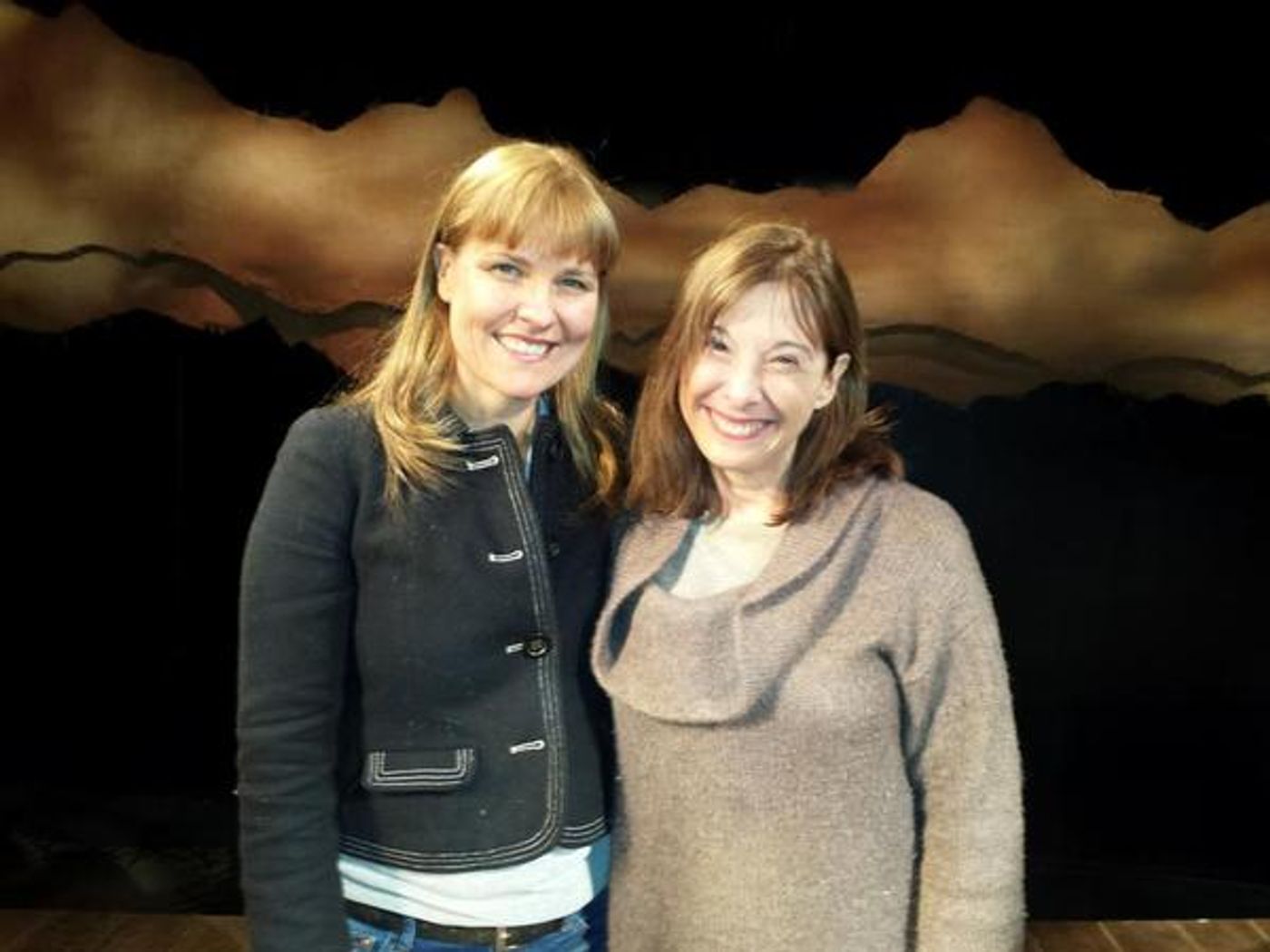 Photo Flash: Playwright Beth Henley Visits TACT's ABUNDANCE Off-Broadway Photo Flash: Playwright Beth Henley Visits TACT's ABUNDANCE Off-Broadway Image