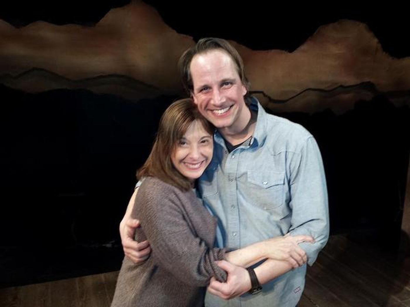 Photo Flash: Playwright Beth Henley Visits TACT's ABUNDANCE Off-Broadway  Image