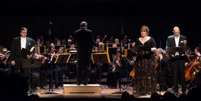 Robert Dean Smith, Maestro Antony Walker, Marjorie Owens, Tom Fox Photo