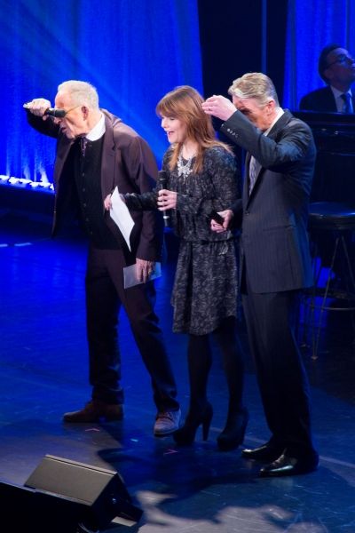 Ron Rifkin, Kathryn Erbe, Byron Jennings Photo