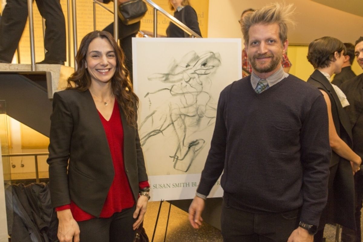 Annie Parrisse and Paul Sparks at 