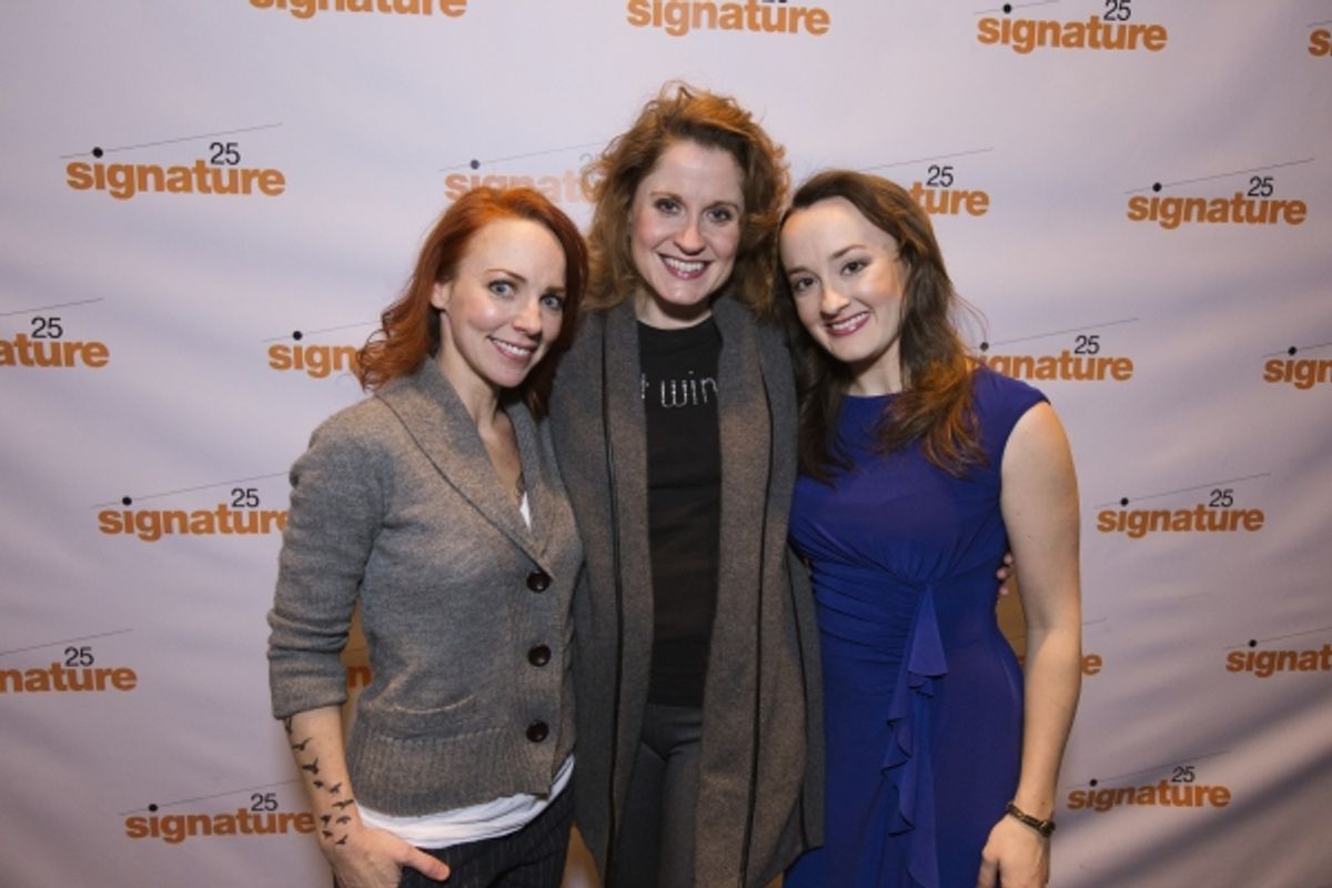 Sarah Litzsinger, Christiane Noll and Laura Darrell at 