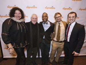 Liesl Tommy, John Kander, Christopher Windom, Greg Pierce, and Jesse Kissel Photo