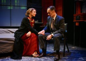 Carmit Levite (Leah Erdmann) and Curzon Dobell (Mark Erdmann) @ BroadwayWorld Carmit Levite (Leah Erdmann) and Curzon Dobell (Mark Erdmann) Photo