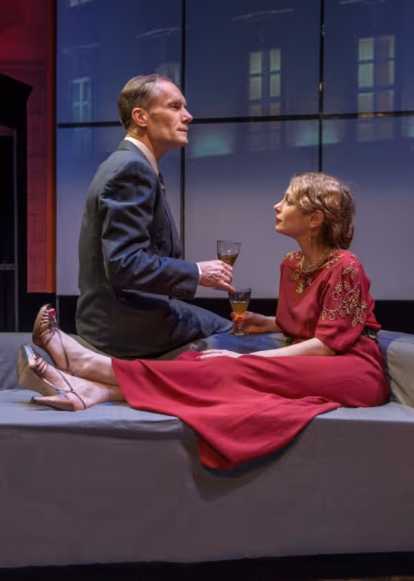 Curzon Dobell (Mark Erdmann) and Carmit Levite (Leah Erdmann) Photo