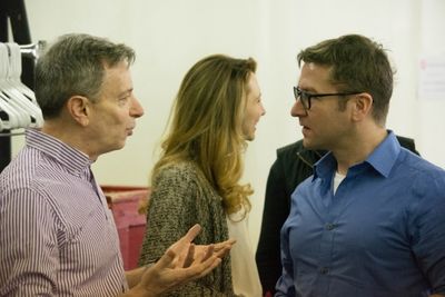 First rehearsal of THE 39 STEPS off-Broadway Photo