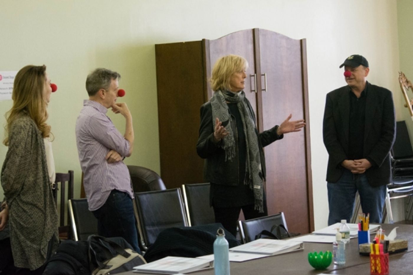 Photo Flash: THE 39 STEPS Kicks Off Rehearsals in NYC with Robert Petkoff, Arnie Burton and More  Image