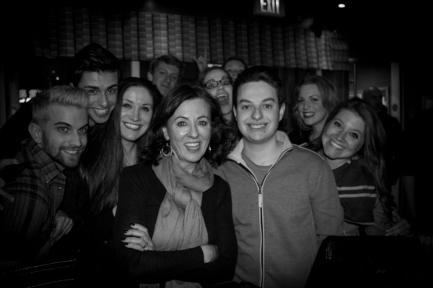 Photo Flash: Rebecca Caine Visits SINGULAR SENSATION Photo Flash: Rebecca Caine Visits SINGULAR SENSATION Image