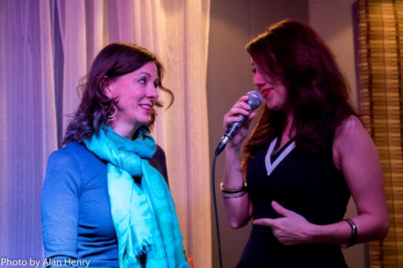 Photo Flash: Rebecca Caine Visits SINGULAR SENSATION Photo Flash: Rebecca Caine Visits SINGULAR SENSATION Image