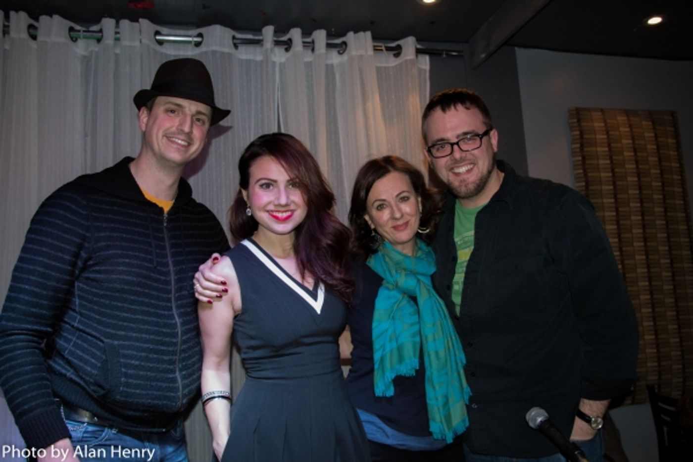 Photo Flash: Rebecca Caine Visits SINGULAR SENSATION Photo Flash: Rebecca Caine Visits SINGULAR SENSATION Image