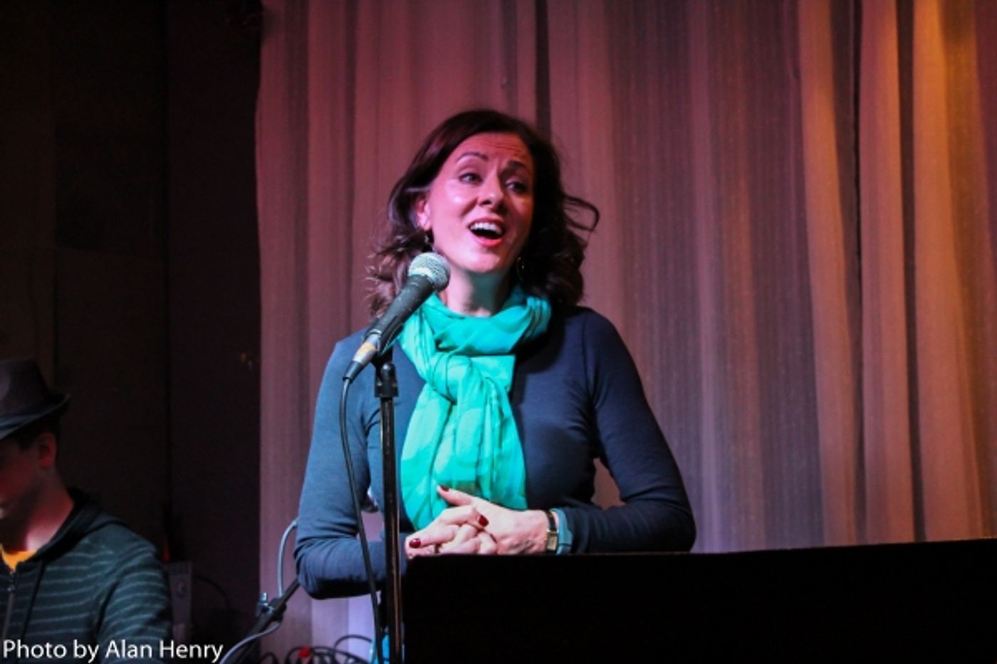 Photo Flash: Rebecca Caine Visits SINGULAR SENSATION Photo Flash: Rebecca Caine Visits SINGULAR SENSATION Image