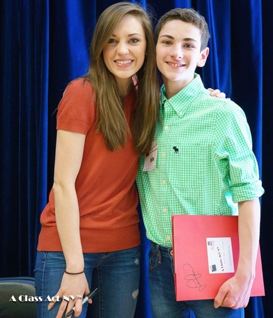 Photo Flash: Tony Nominee Laura Osnes Leads Masterclass in Manhattan Image