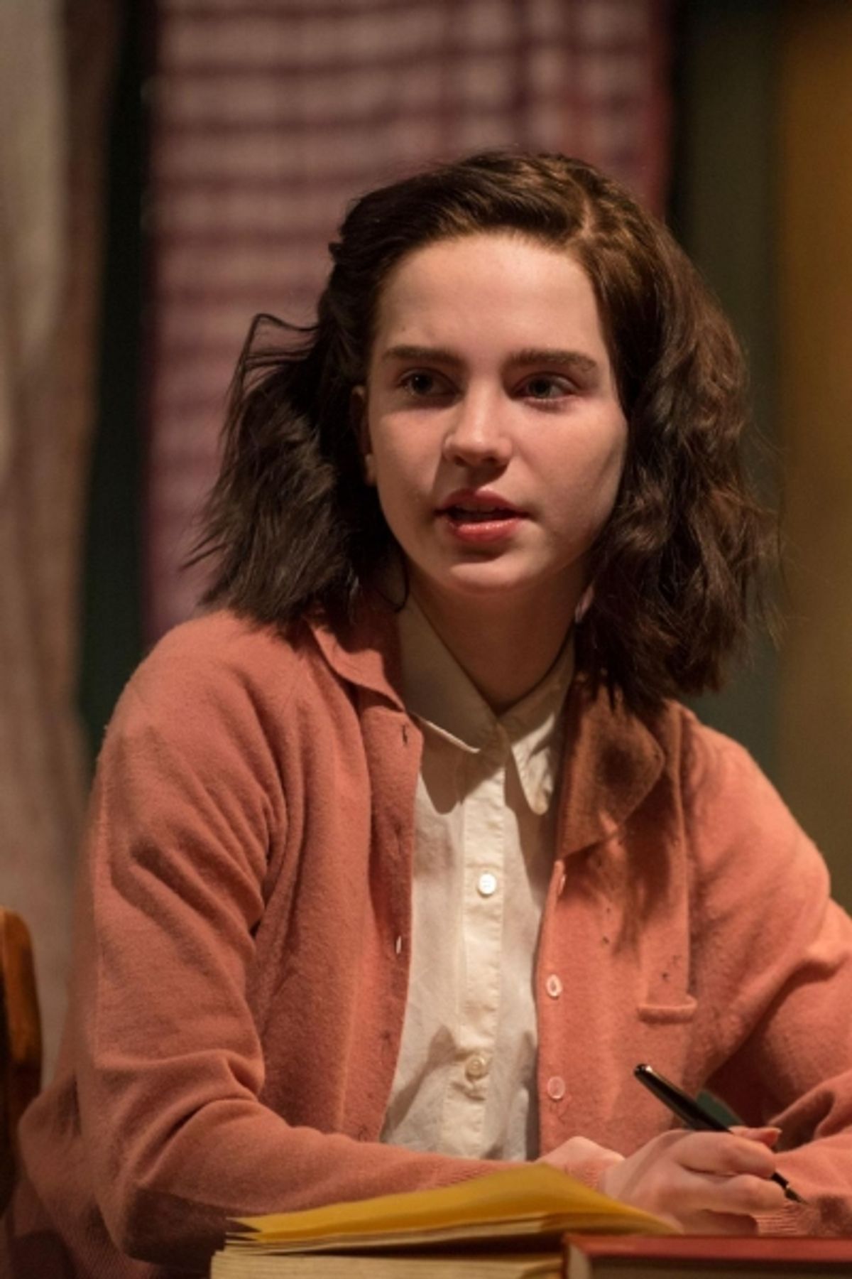 Sophie Thatcher (Anne Frank) at 