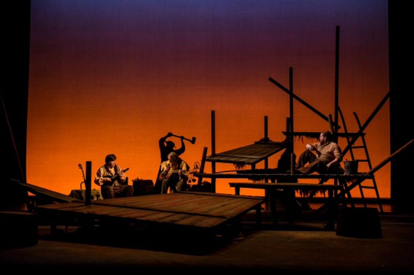 Photo Flash: First Look at Children's Theatre Company's HUCK FINN Photo Flash: First Look at Children's Theatre Company's HUCK FINN Image