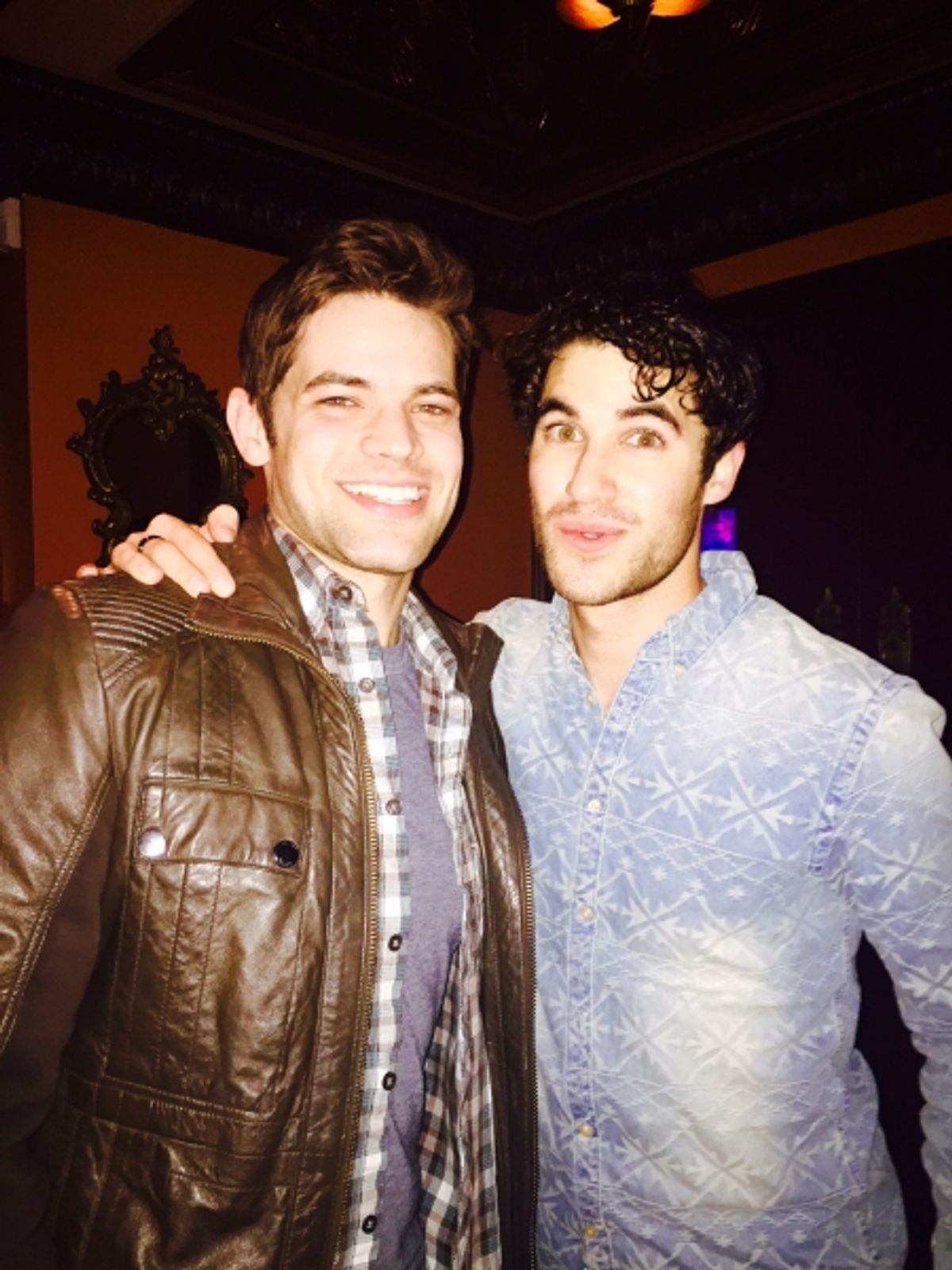 Jeremy Jordan, Darren Criss at 