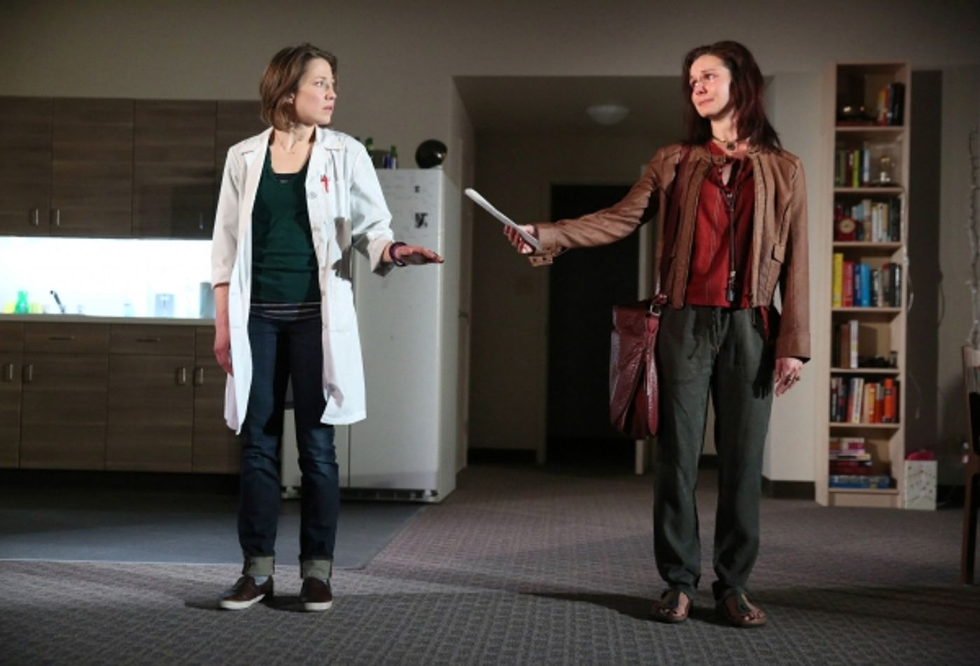 Photo Flash: First Look at Carrie Coon and More in PLACEBO at Playwrights Horizons Photo Flash: First Look at Carrie Coon and More in PLACEBO at Playwrights Horizons Image