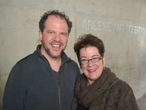 Director Aaron Posner and Artistic Director Molly Smith Photo