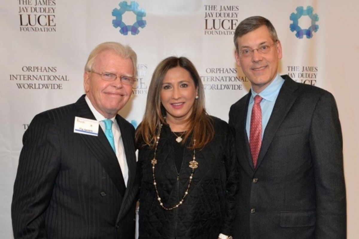 Kevin McGovern, Meera Gandhi, Jim Luce at 