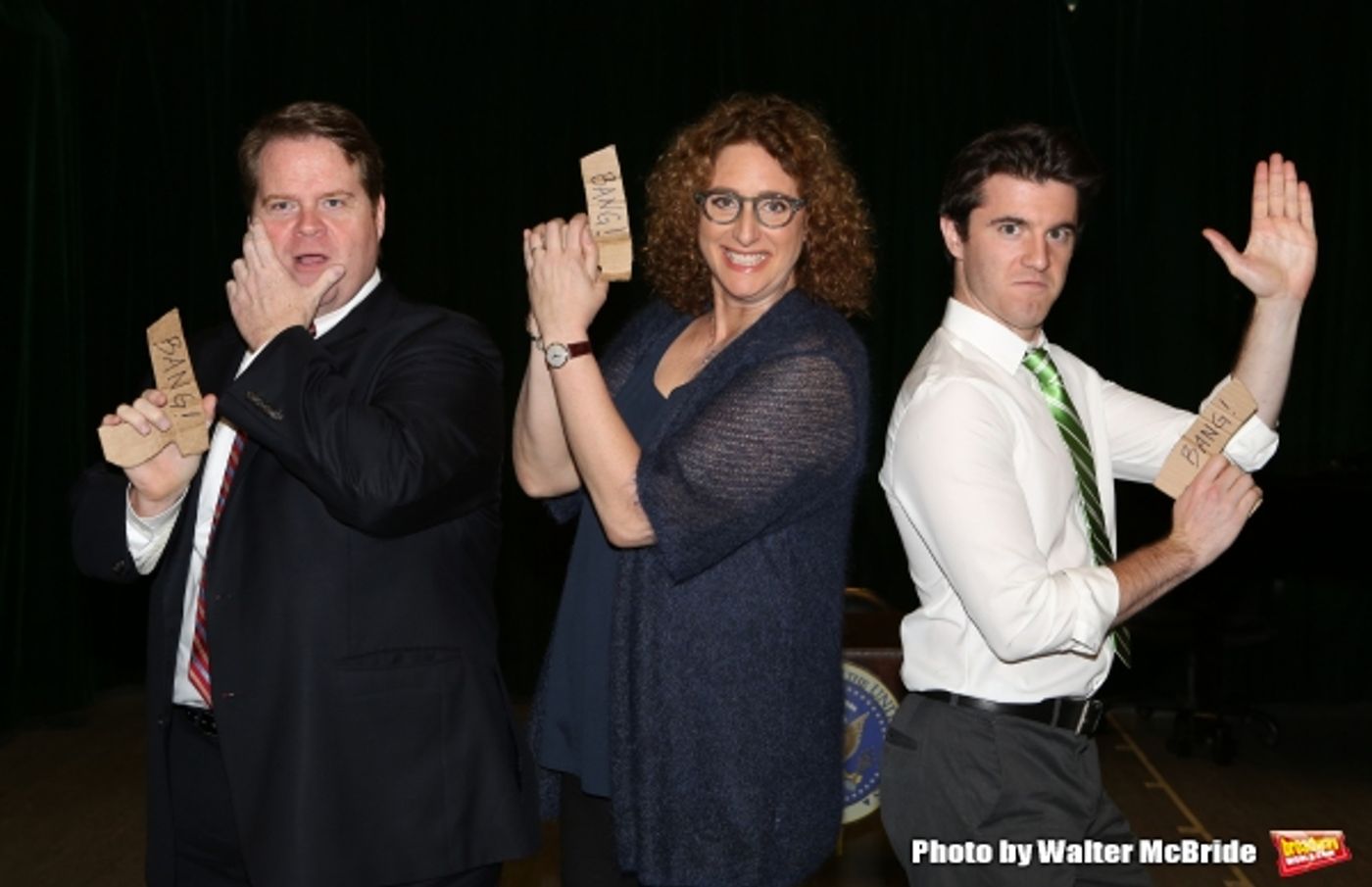 Photo Coverage: CLINTON THE MUSICAL Company Meets the Press!  Image