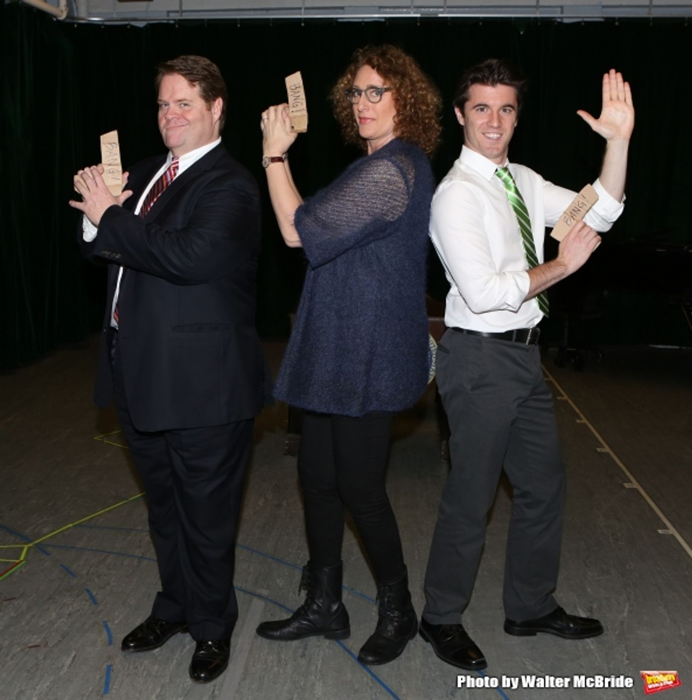 Photo Coverage: CLINTON THE MUSICAL Company Meets the Press!  Image