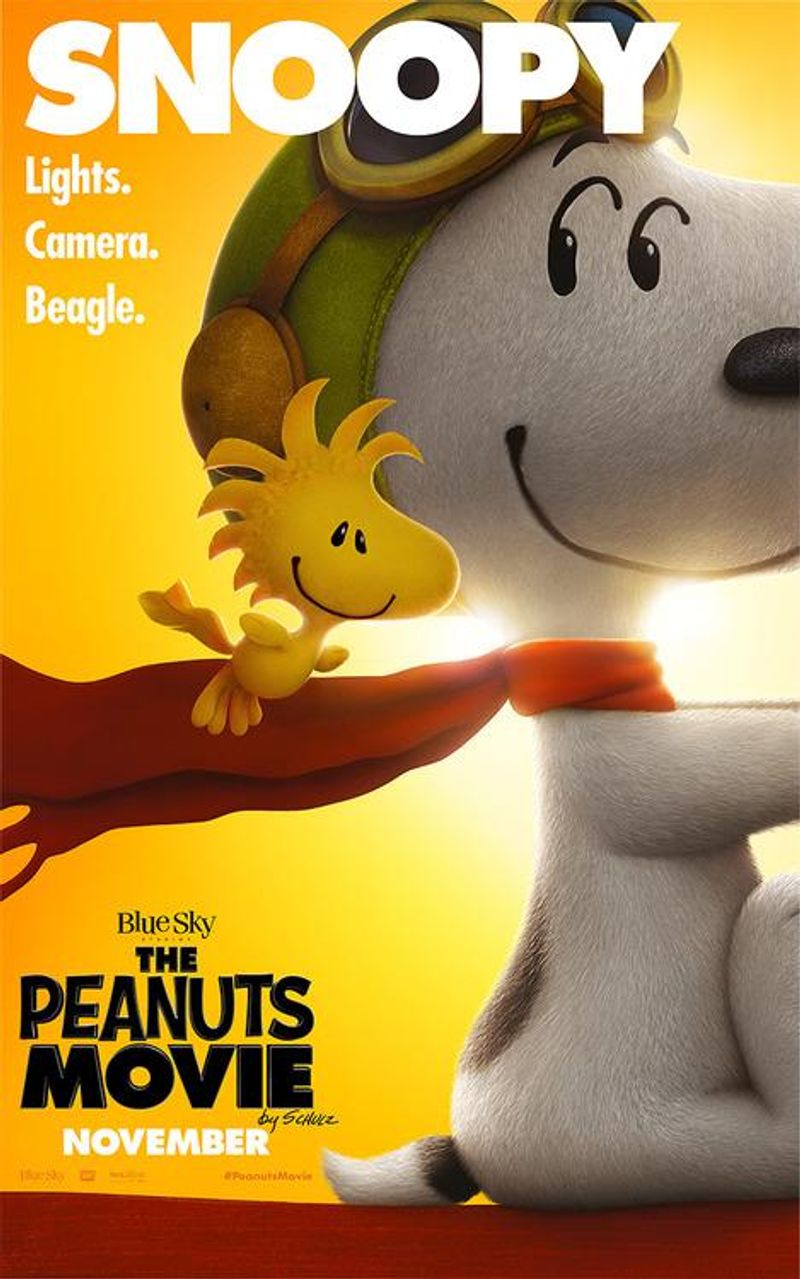 Photo Flash: Snoopy and More in New Character Posters for THE PEANUTS MOVIE — photo 1 of 4