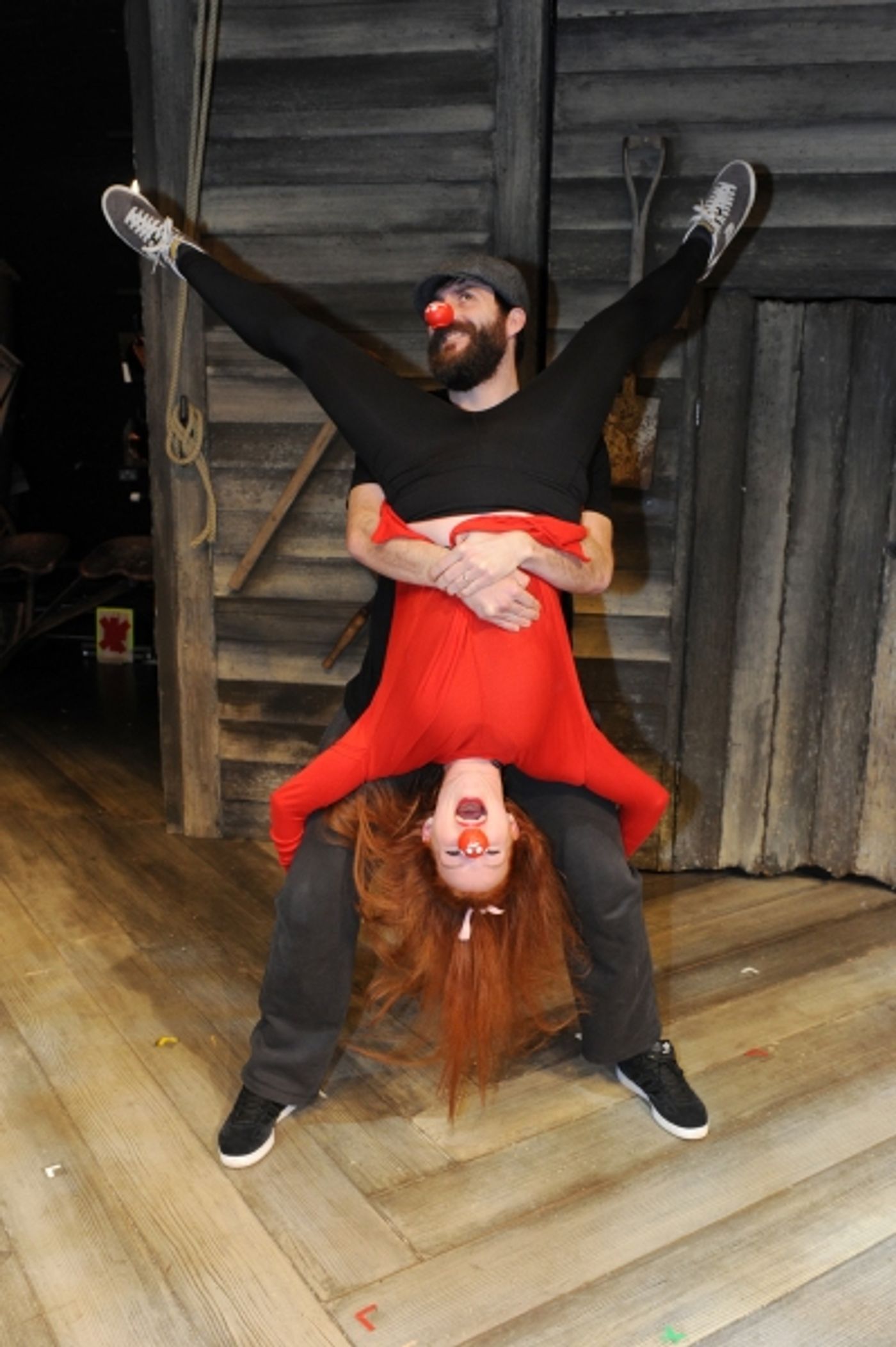 Photo Coverage: Cast Of OKLAHOMA! Ready For Comic Relief!  Image