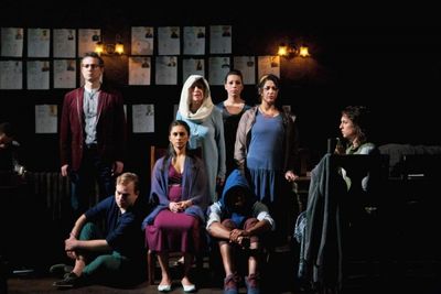  David Prete, Nate Whelden, Anu Bhatt, Lona Livingston, Paloma Nozicka, David Guy, Ma Photo