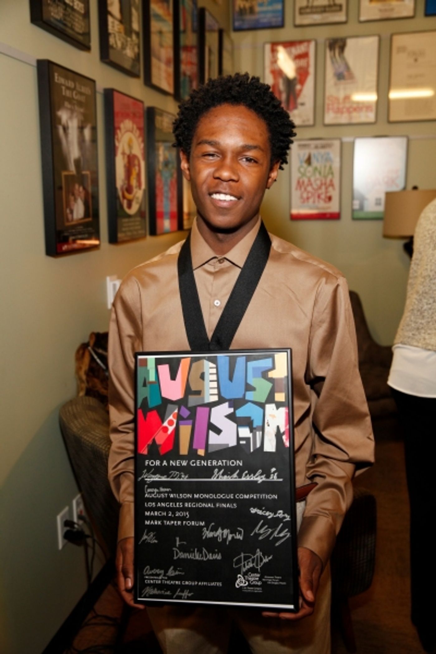 Photo Flash: Shaila Essley Takes 1st Place in CTG's 2015 August Wilson Monologue Competition  Image