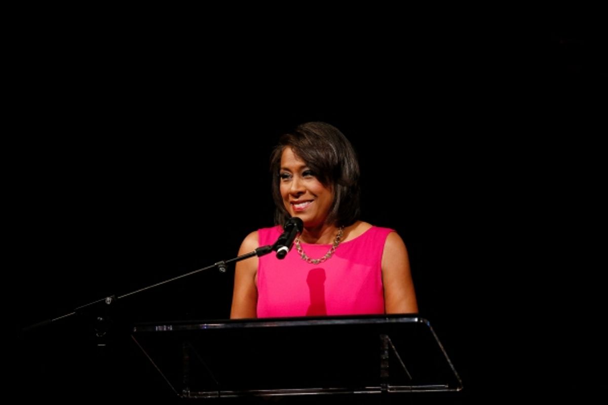 Master of Ceremonies Pat Harvey at 