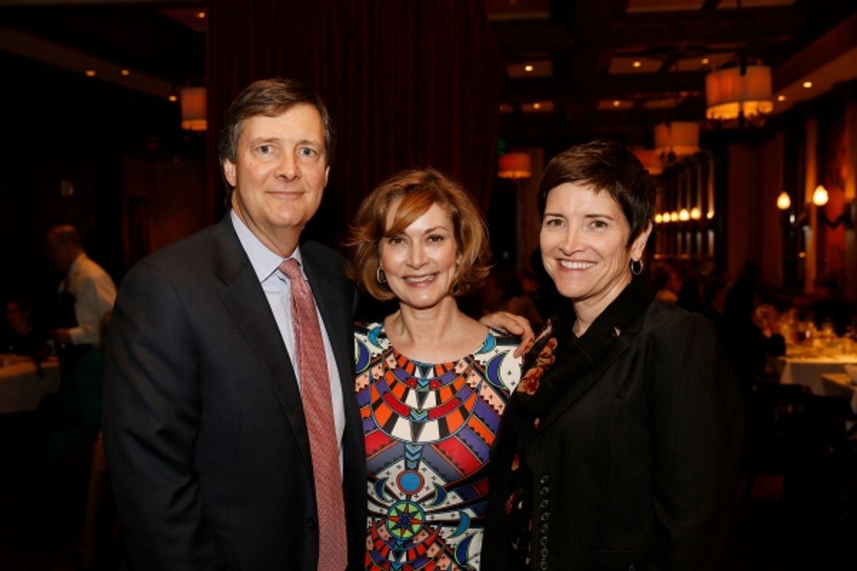 Jim Bruner, Anne Bruner, CTG President of the Affiliates and Kiki Ramos Gindler, CTG President of the Board at 