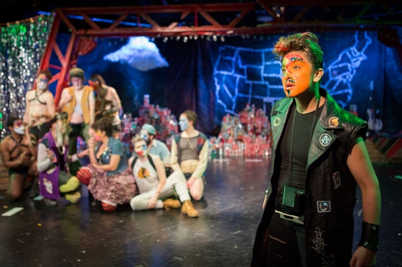 Photo Flash: First Look at THE WALK ACROSS AMERICA FOR MOTHER EARTH, Part of Steppenwolf's GARAGE REP 2015  Image