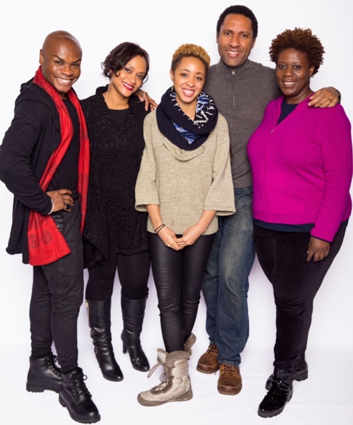 Capathia Jenkins, Ken Robinson, Nathan Lee Graham, Rema Webb, and Shayna Small at 