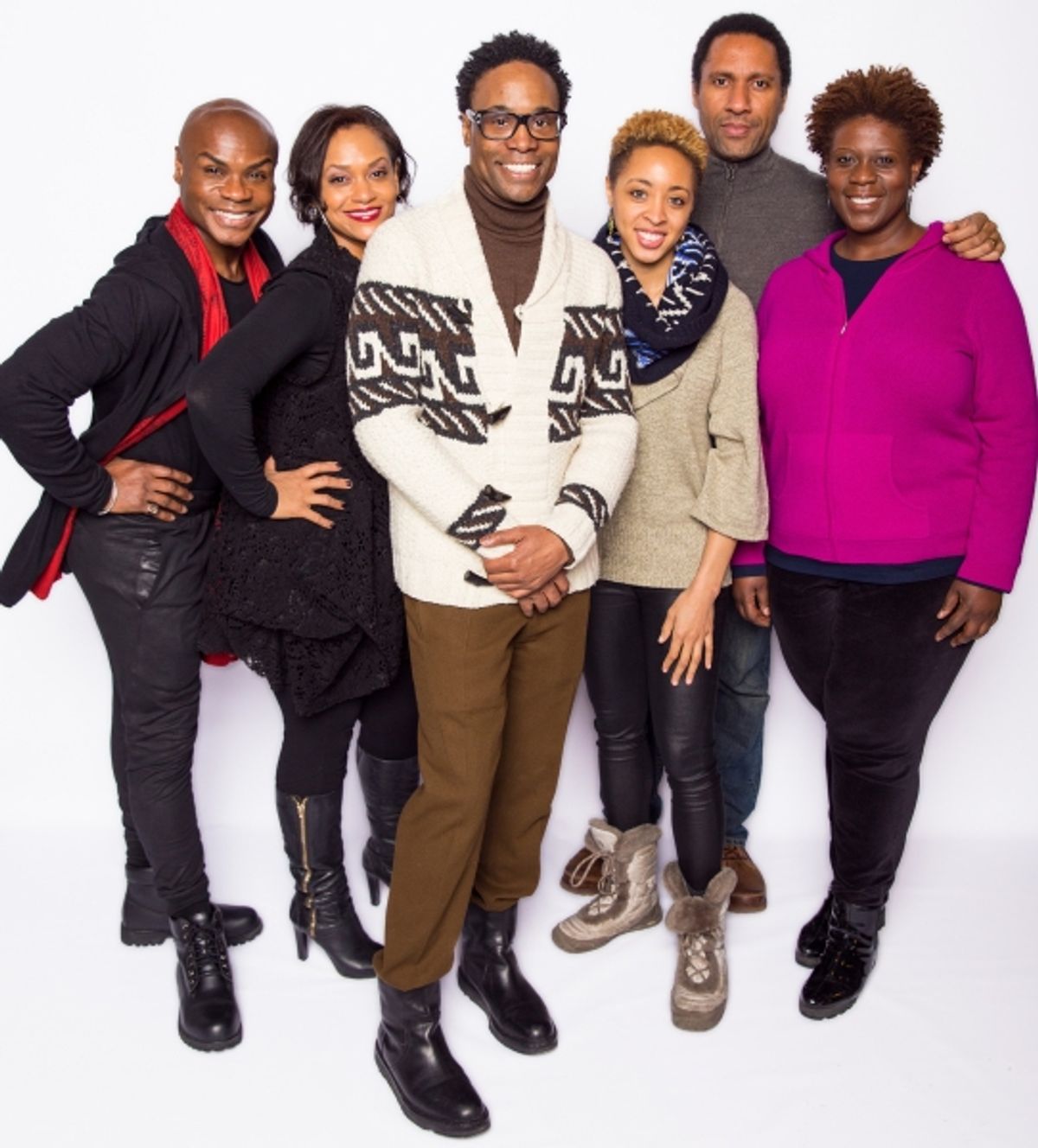 Capathia Jenkins, Nathan Lee Graham, Rema Webb, Shayna Small, and director Billy Porter  at 