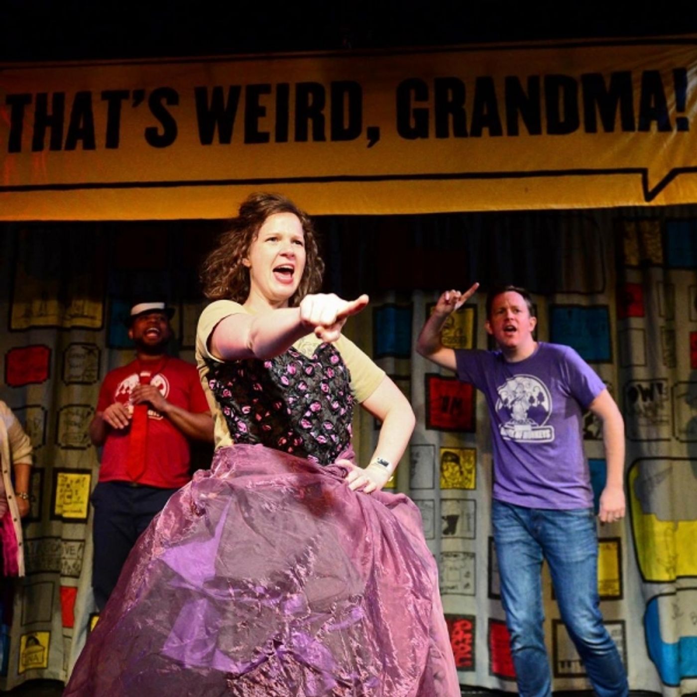 Photo Flash: First Look at Barrel of Monkeys' THAT'S WEIRD, GRANDMA: THE MUSICAL Photo Flash: First Look at Barrel of Monkeys' THAT'S WEIRD, GRANDMA: THE MUSICAL Image