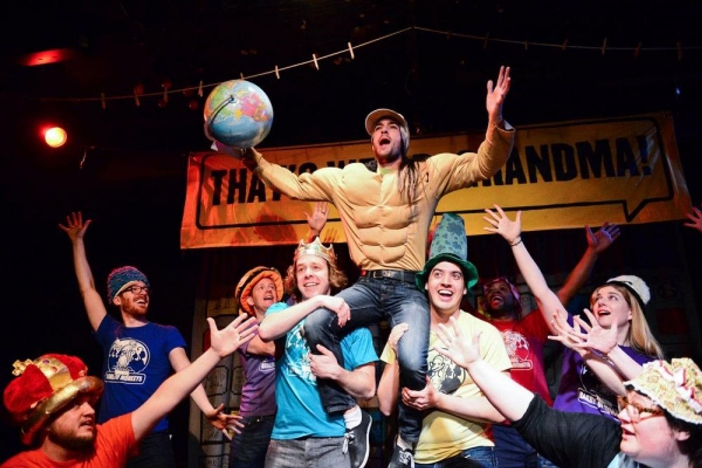 Photo Flash: First Look at Barrel of Monkeys' THAT'S WEIRD, GRANDMA: THE MUSICAL Photo Flash: First Look at Barrel of Monkeys' THAT'S WEIRD, GRANDMA: THE MUSICAL Image