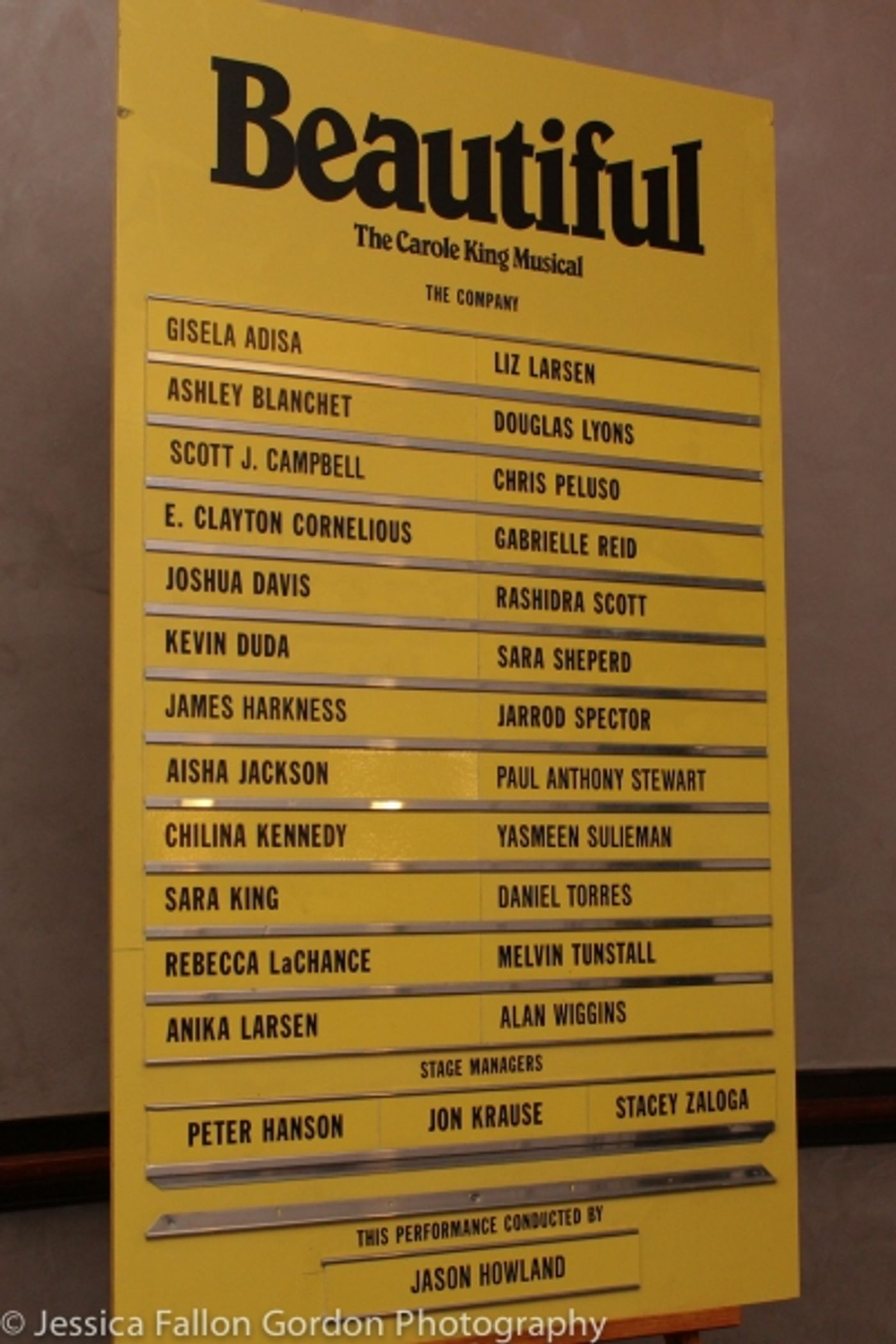 Photo Coverage: Chilina Kennedy Takes First Bow as Carole King in BEAUTIFUL  Image