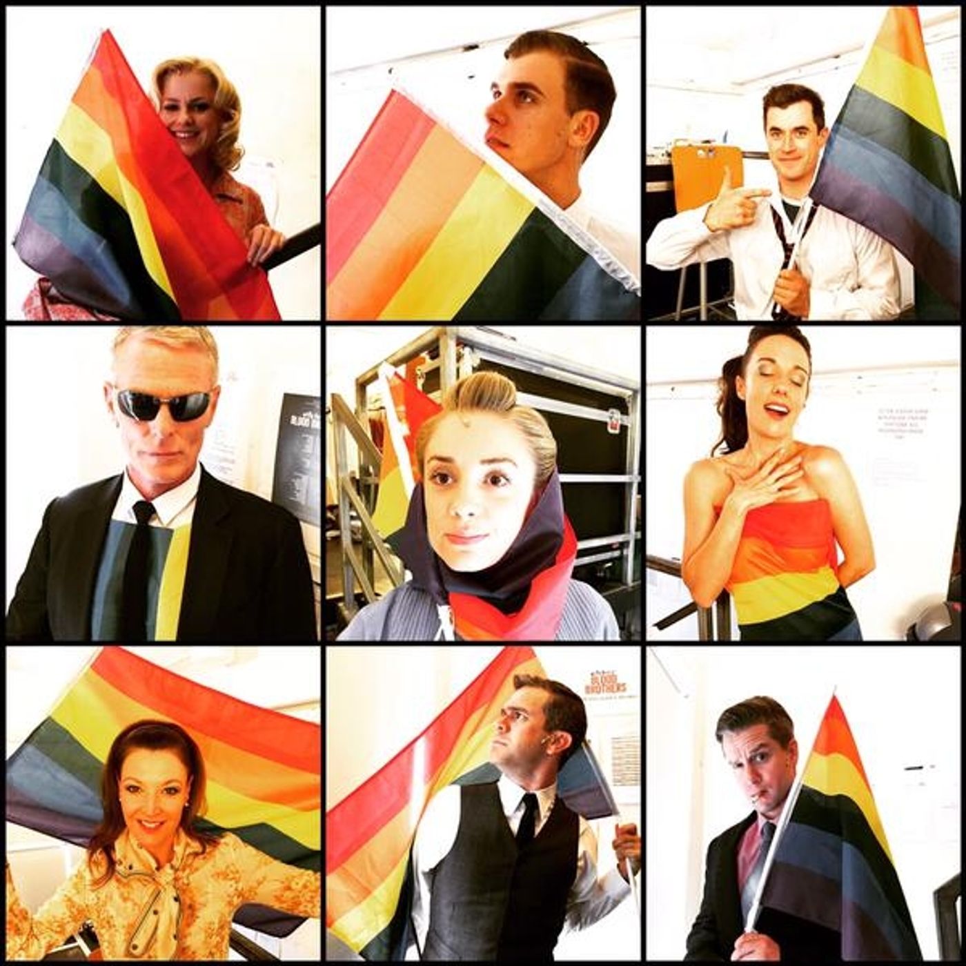 Photo Flash: Saturday Intermission Pics - March 7 - PIPPIN National Tour Celebrates 200 Performances and More!  Image