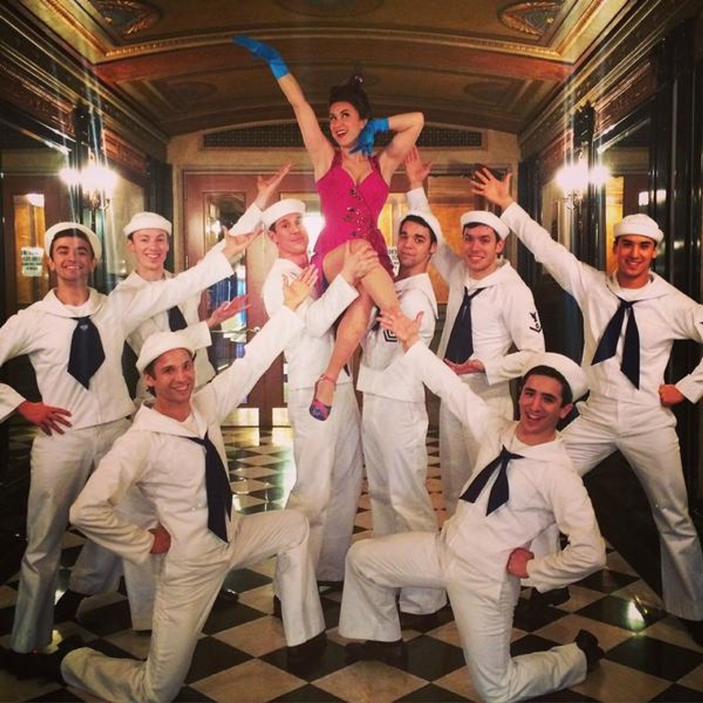 Photo Flash: Saturday Intermission Pics - March 7 - PIPPIN National Tour Celebrates 200 Performances and More!  Image