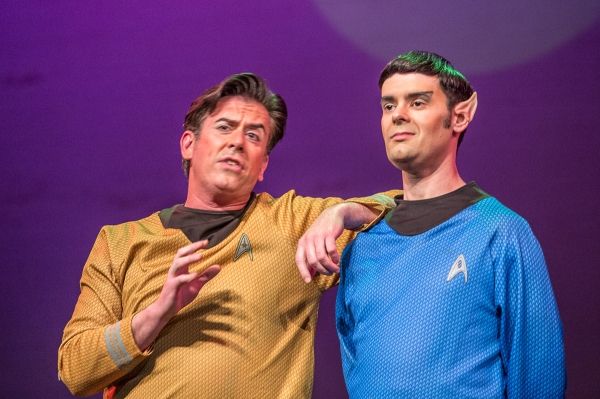 Brian Cheney and Robert Norman plot the abduction Photo