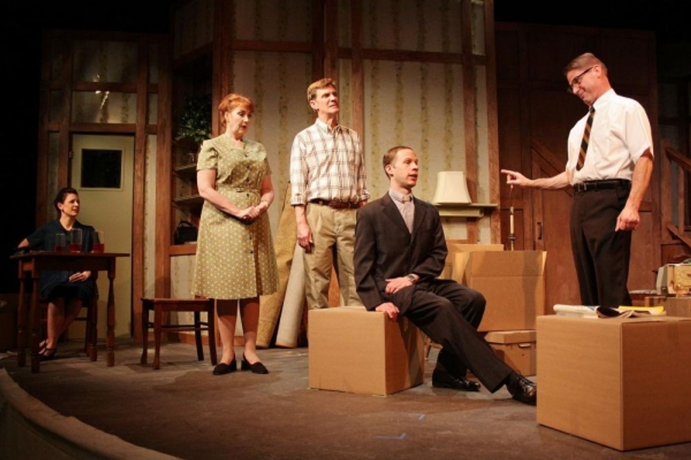 Photo Flash: First Look- Hampton Theatre Company's CLYBOURNE PARK  Image