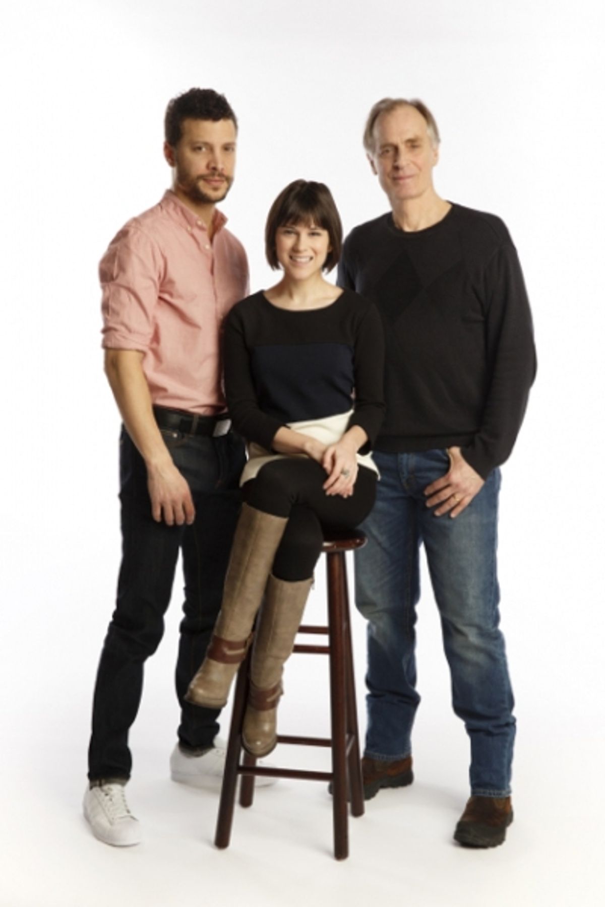 Justin Guarini, Alexandra Socha, Keith Carradine at 