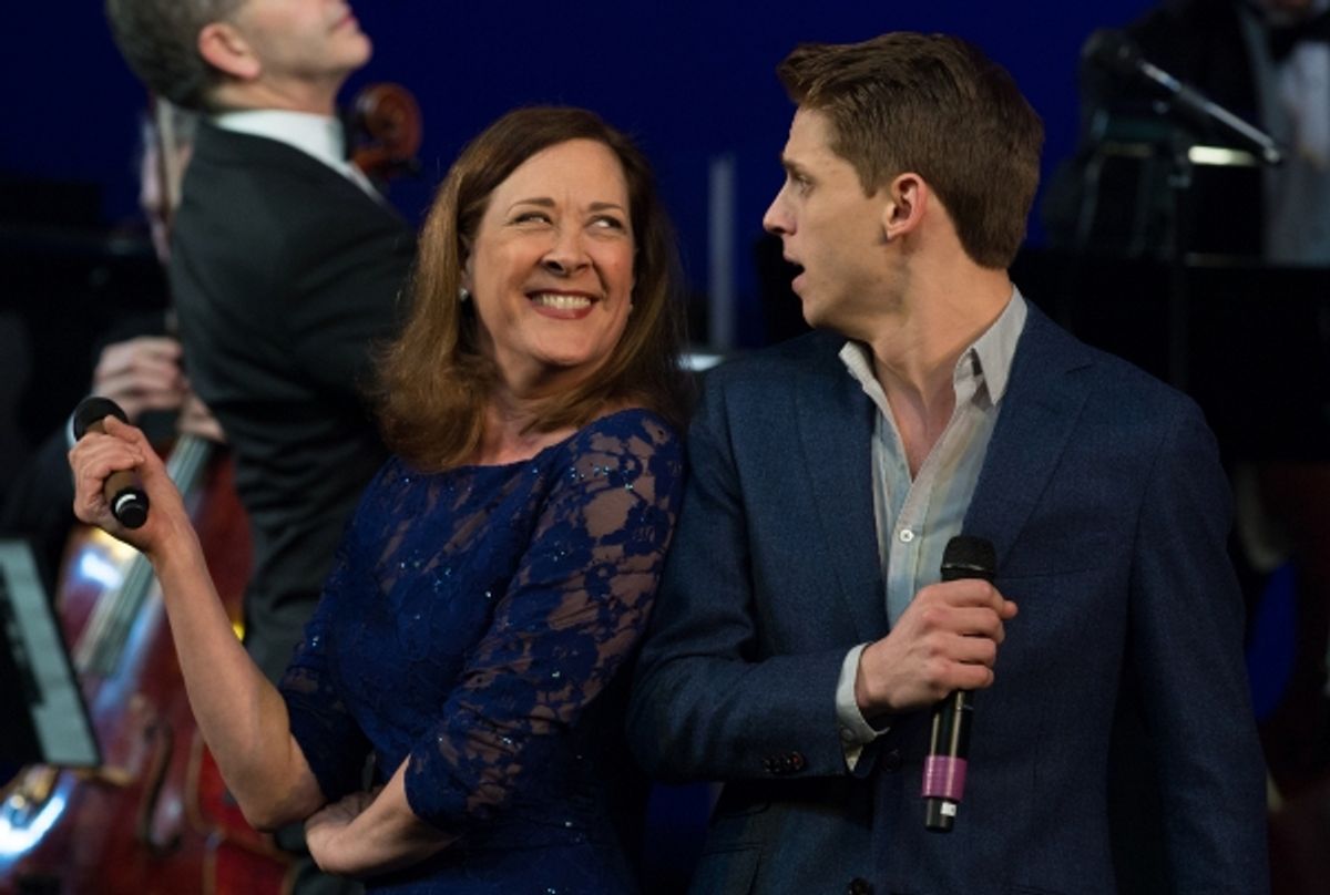 Karen Ziemba and Bruce Landry at 